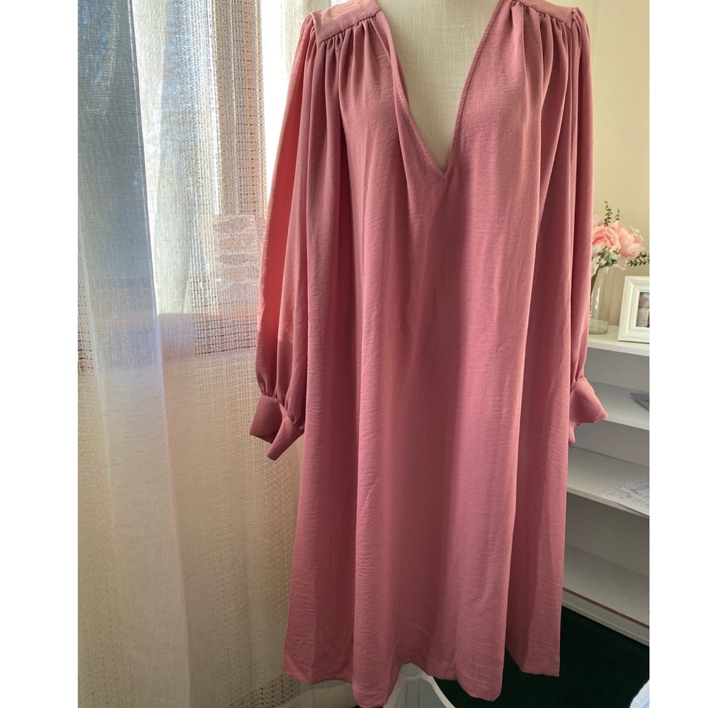 Blush Shift Dress